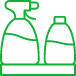 Healthy cleaning icon